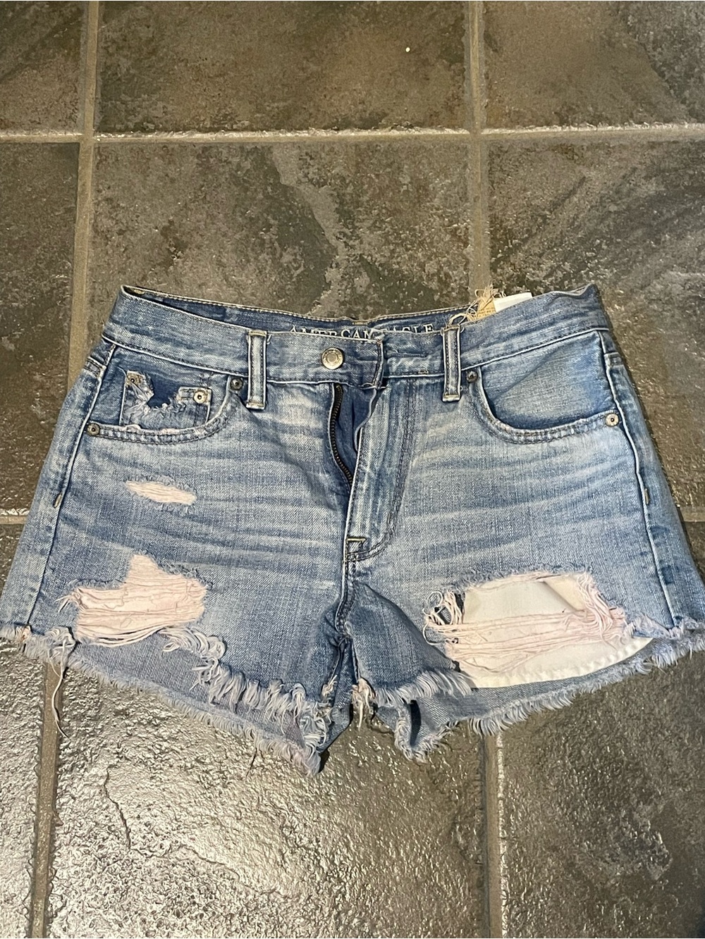 American Eagle Light Blue Jean Women’s Shorts